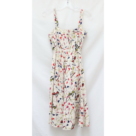 Cooperative Dresses & Skirts - Cooperative novelty print summer dress cotton M medium sunglasses beach retro